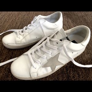 White Golden Goose Superstars